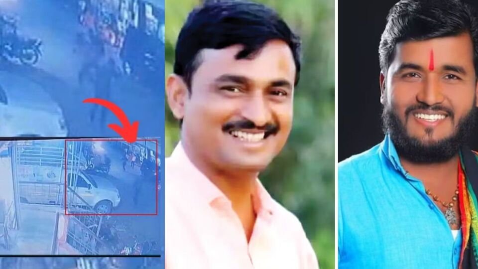 संतोष देशमुख यांची हत्या करून स्कॉर्पिओ सोडून पळाले आरोपी; घटनेचे सीसीटीव्ही फुटेज व्हायरल